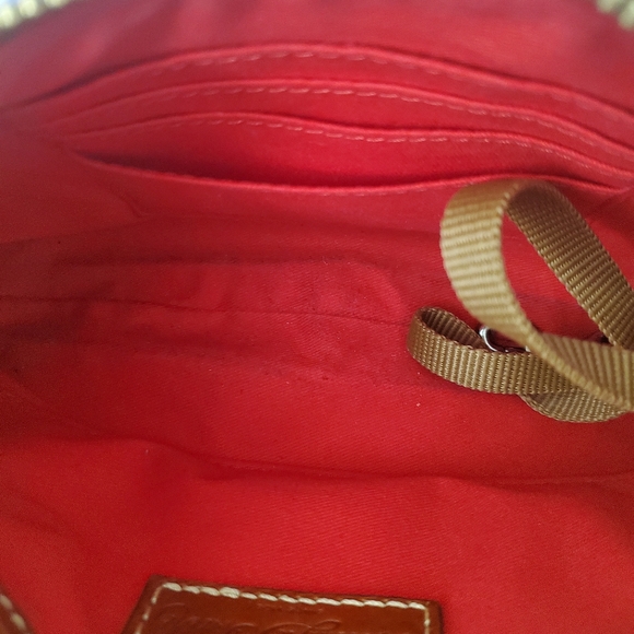 Dooney & Bourke Purple Leather Crossbody Bag - Picture 9 of 12